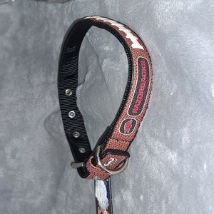 0826 GameWear "Razorback" Football Leather Collar